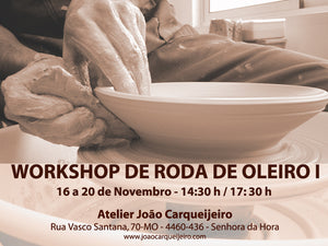 Pottery Workshop / November 2015 [Open Registrations]