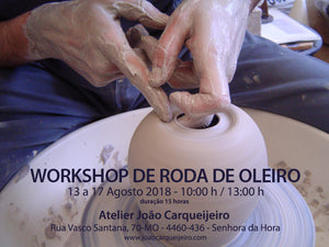 Pottery Workshop / August 2018 [Open Registrations]