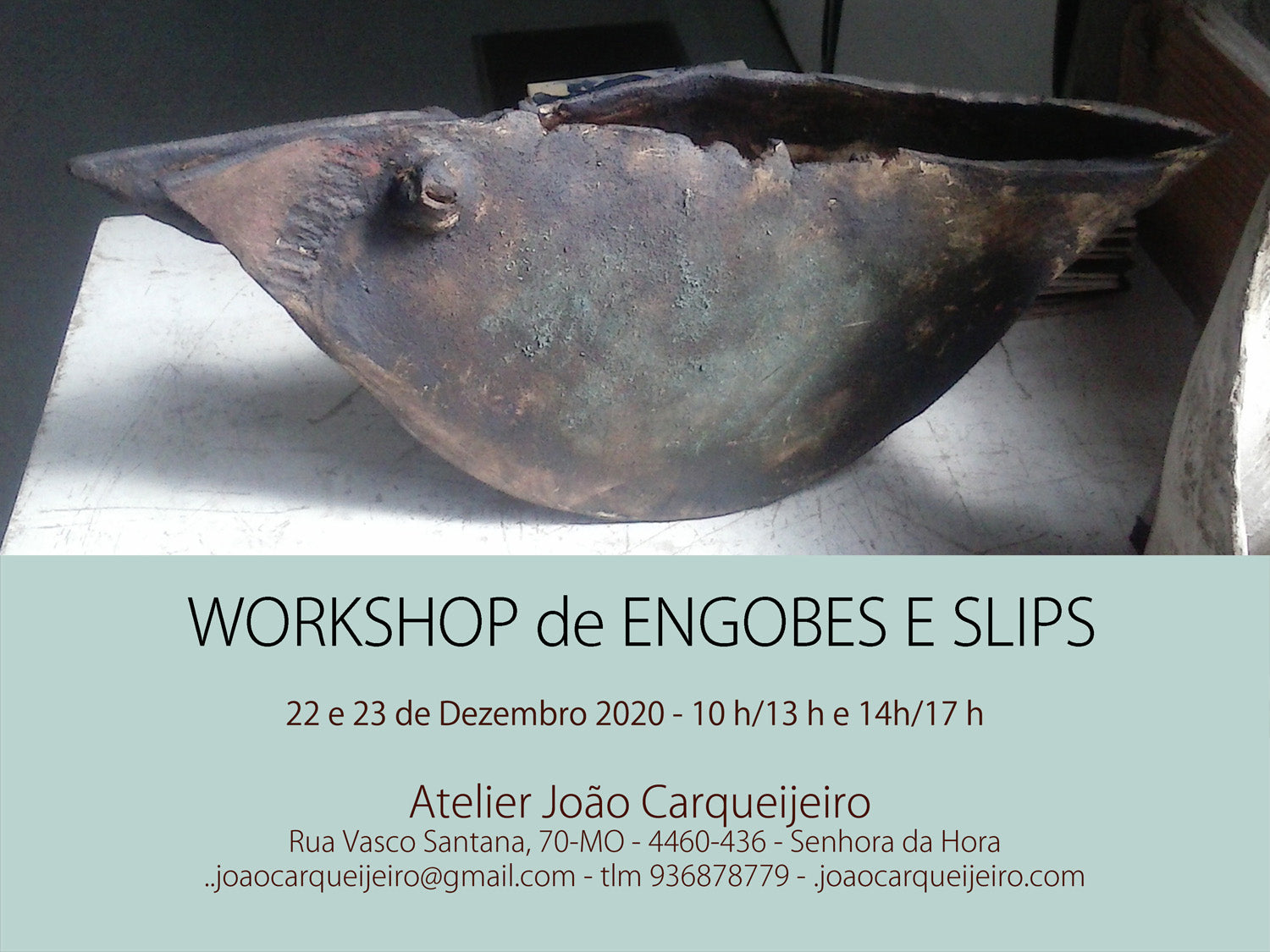Engobes & Slips Workshop / December 2020 [Open Registrations]